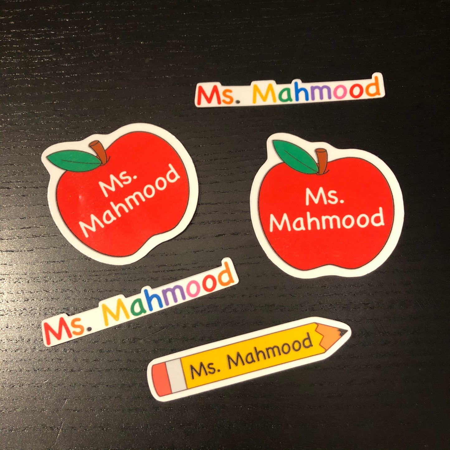 Custom Teacher Stickers