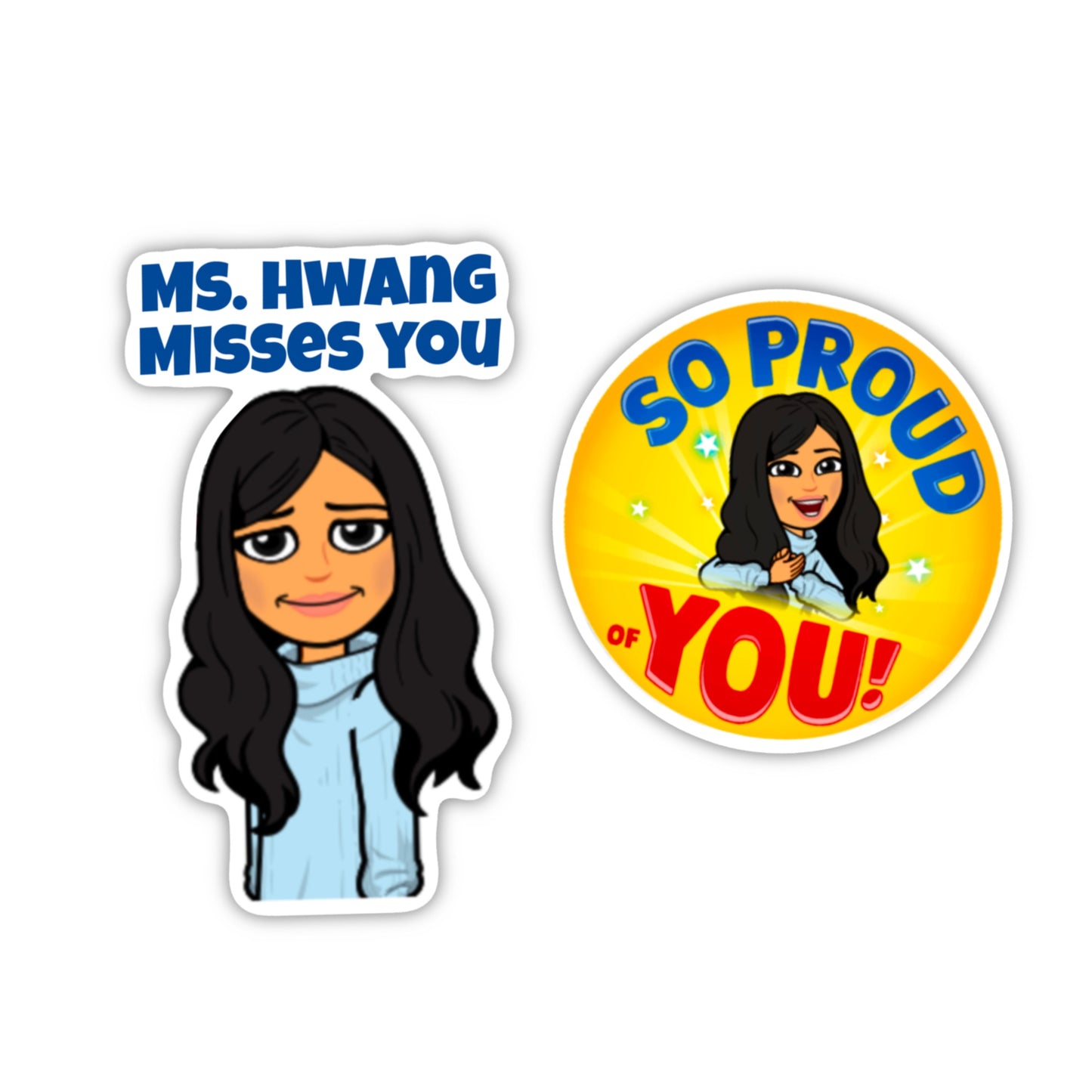 Custom Bitmoji Stickers