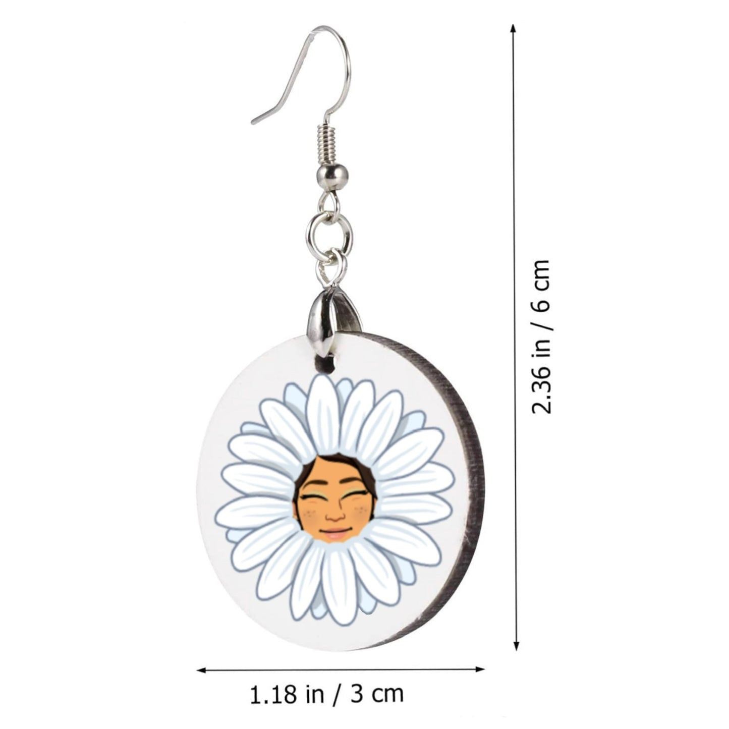 Custom Circle Earrings