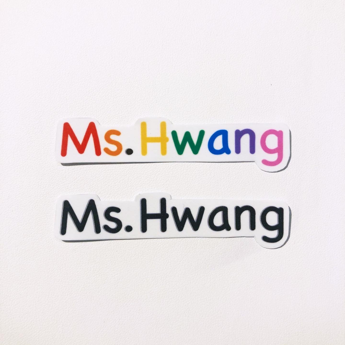 Custom Teacher Stickers