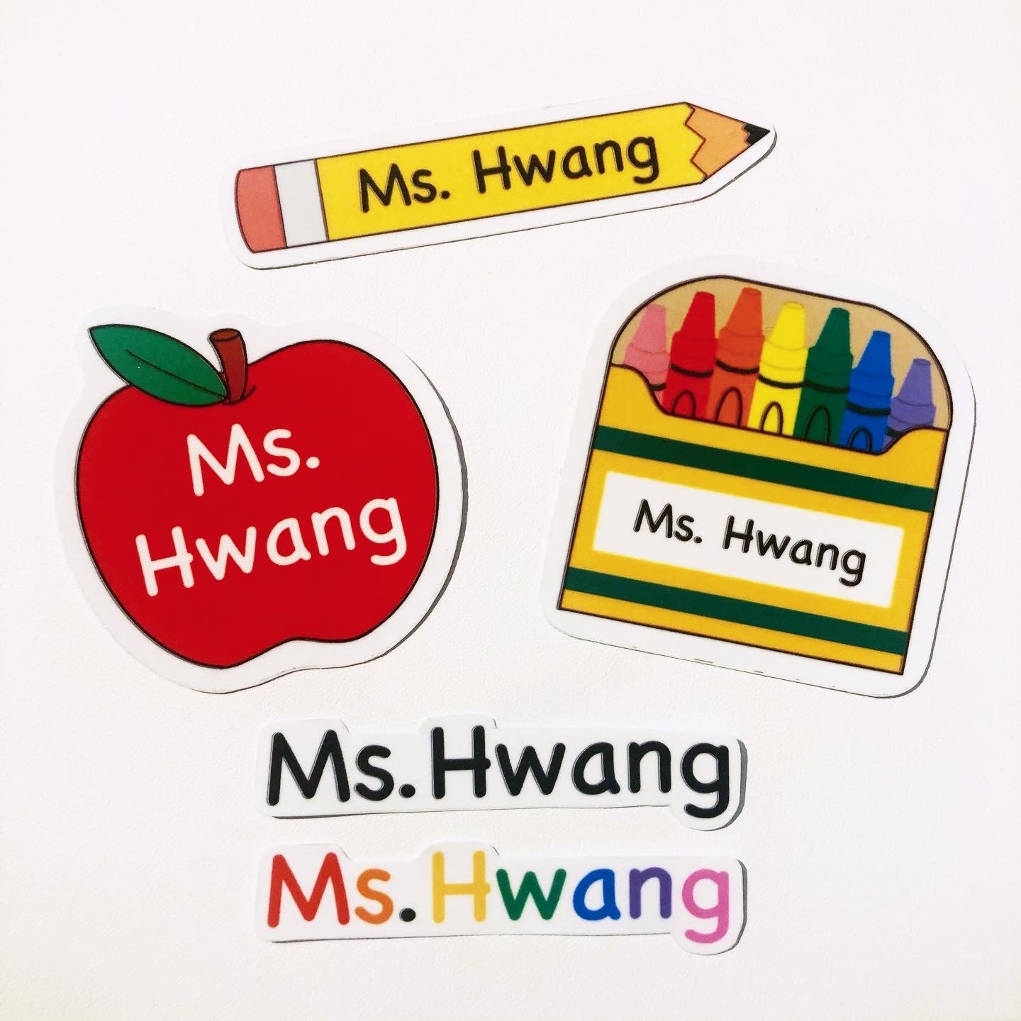 Custom Teacher Stickers