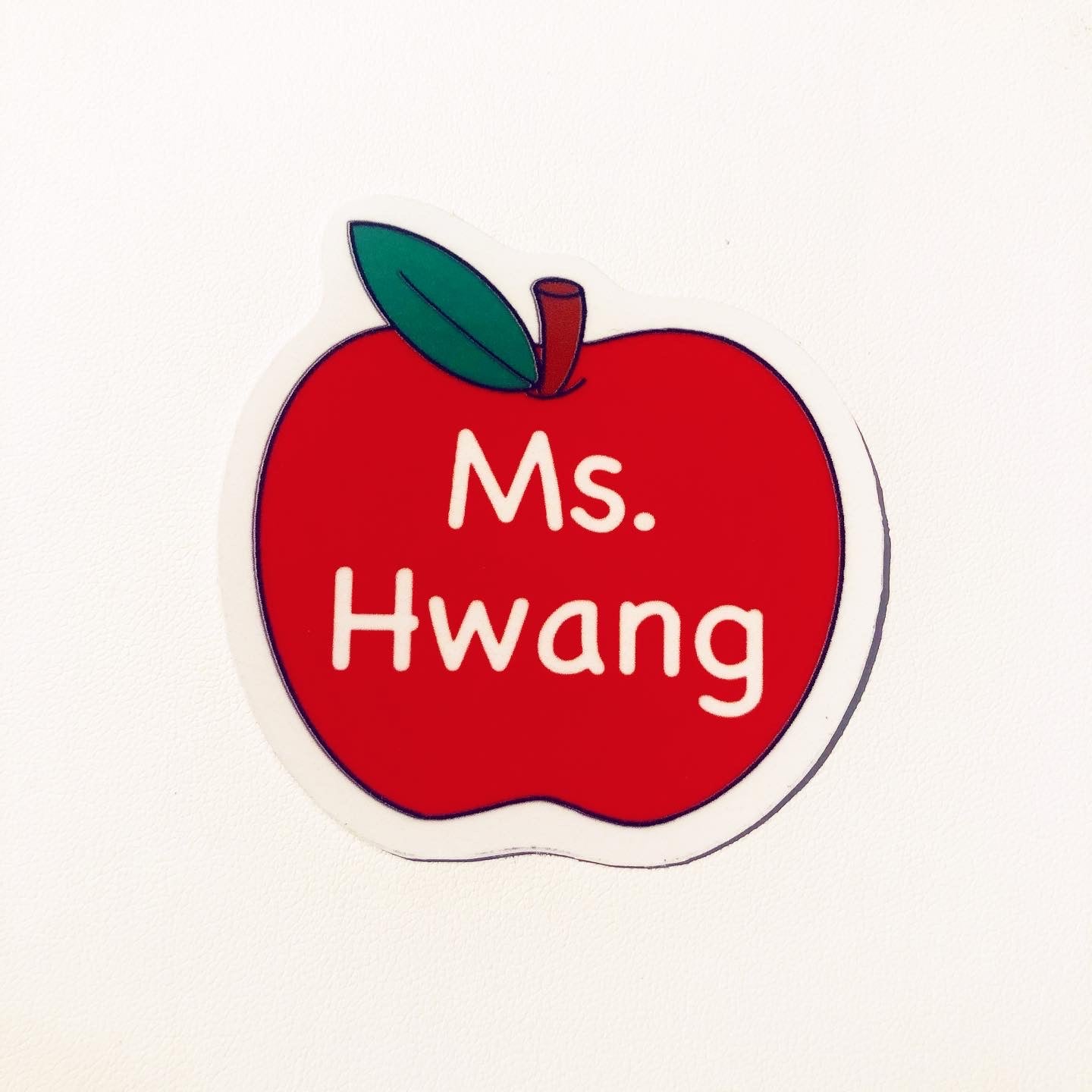 Custom Teacher Stickers