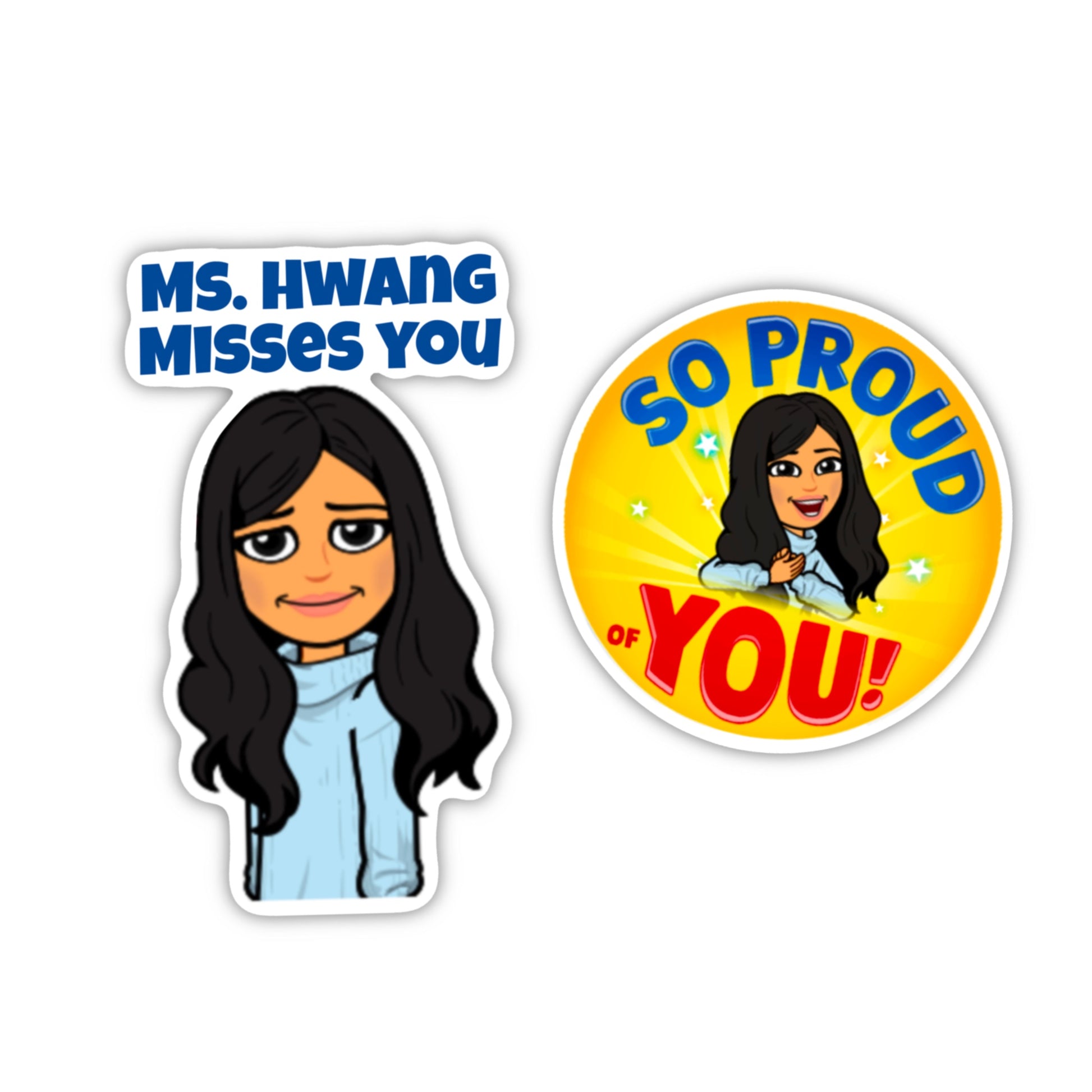 Custom Bitmoji Stickers – Imperfect Primary