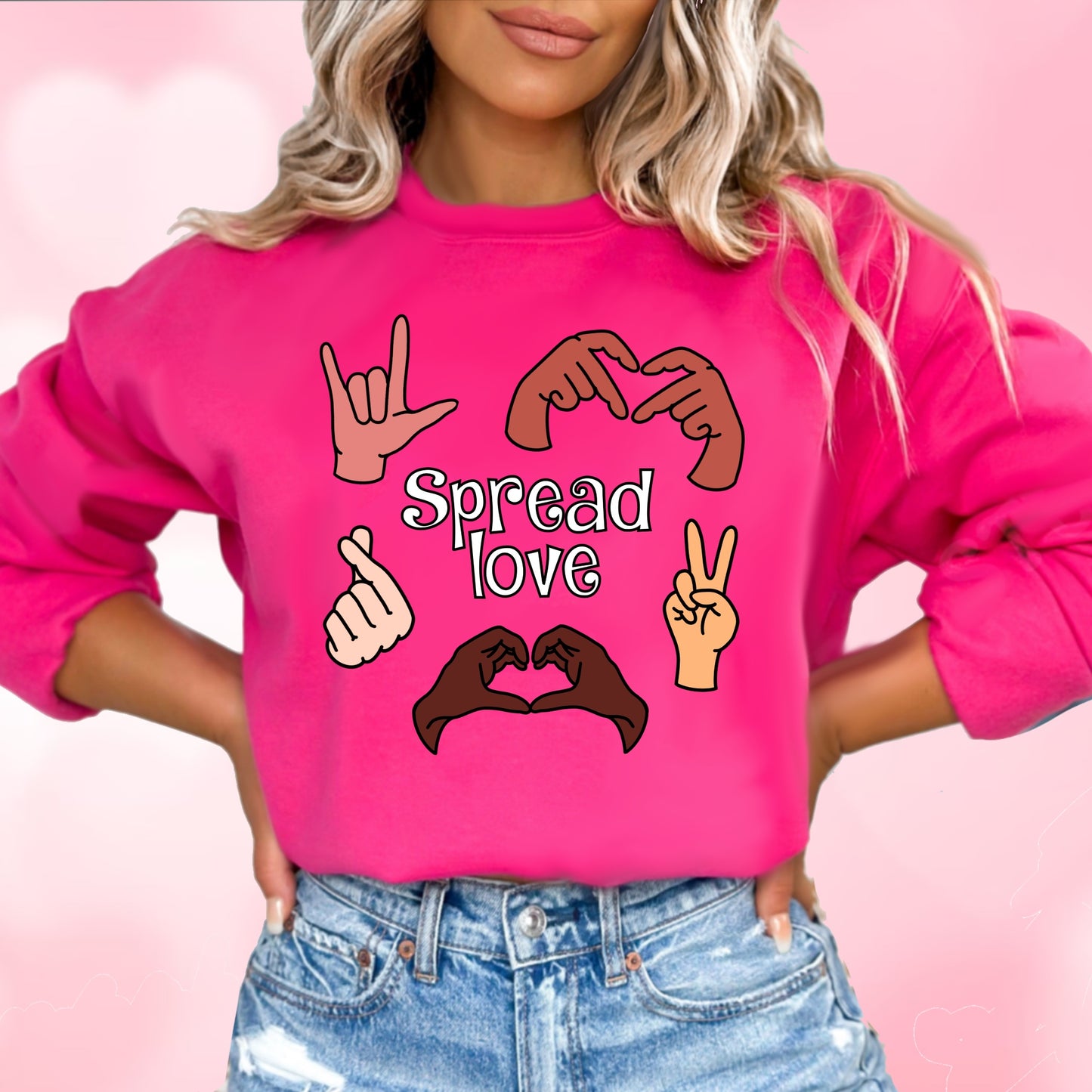 Valentines Spread the Love Apparel